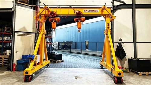 Mobbli Gantry Crane + Soluzzjonijiet ta' Parank tal-Katina Elettrika Għas-Set...